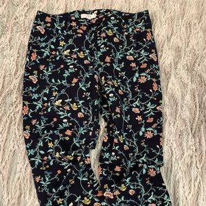 Floral Loft Riviera Dress Pants